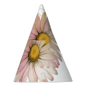 Daisy Watercolor Blume Moderne Beruflich Partyhütchen (Rechts)