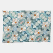 Daisy Watercolor Floral Geschirrtuch (Horizontal)
