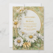 Daisy Wedding Einladung (Vorderseite)