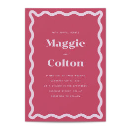 Daisy Wedding Einladung