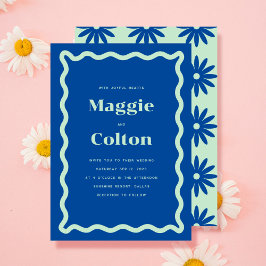 Daisy Wedding Einladung
