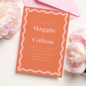 Daisy Wedding Einladung