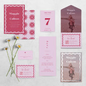 Daisy Wedding Einladung