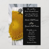 Daisy Wedding Einladungen und Favoriten (Vorne/Hinten)