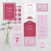 Daisy Wedding Enclosure Card Begleitkarte