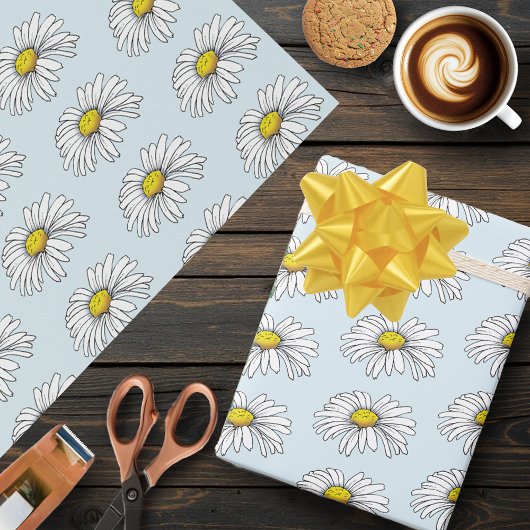 Daisy Wedding Geschenkpapier