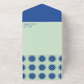 Daisy Wedding in einer Einladung (Außenbereich)