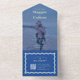 Daisy Wedding in einer Einladung