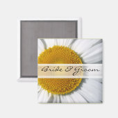 Daisy Wedding Magnete oder kundenspezifisch für je Magnet (Vorderseite/Rückseite)
