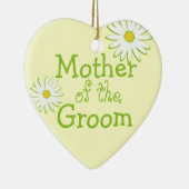 Daisy Wedding Mother of the Groom Keramikornament (Rechts)