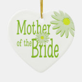 Daisy Wedding / Mutter der Braut Keramikornament (Vorne)
