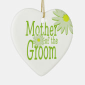 Daisy Wedding / Mutter des Bräutigams Keramikornament (Rechts)