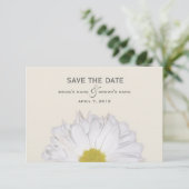 Daisy Wedding speichert das Datum Save The Date (Stehend Vorderseite)