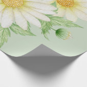 Daisy Wedding Wrapping Paper Geschenkpapier (Ecke)