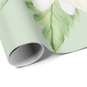Daisy Wedding Wrapping Paper Geschenkpapier (Rolleneckpunkt)