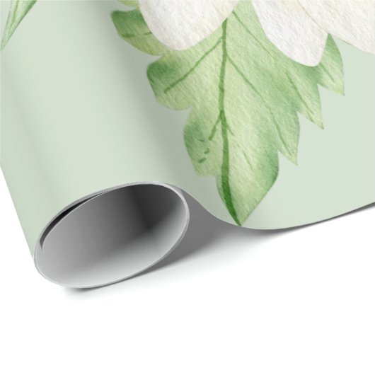 Daisy Wedding Wrapping Paper Geschenkpapier (Rolleneckpunkt)