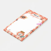 Daisy Wellness-Center Beauty Notes Post-it Klebezettel (angewinkelt)
