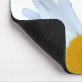 Daisy White Elegant Yellow Script Mouse Pad Mousepad (Ecke)