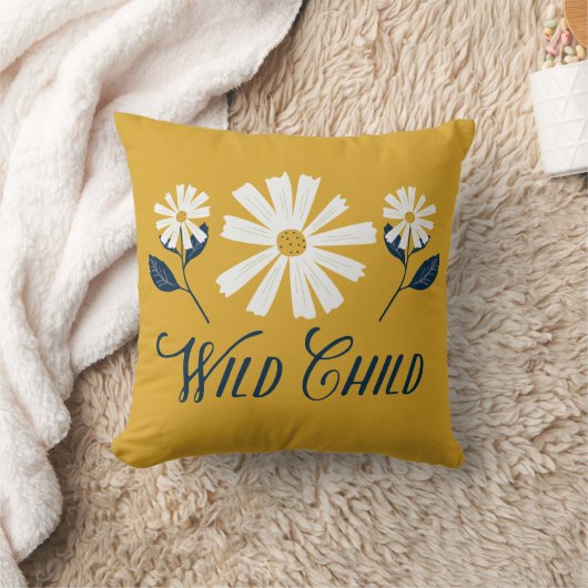 Daisy Wild Child Kissen (Decke)