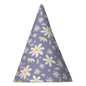 Daisy Wild One 1. Geburtstag Boho Lila Partyhütchen (Rechts)
