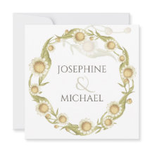 Daisy Wildblume Foto Ankündigung Datum freihalten