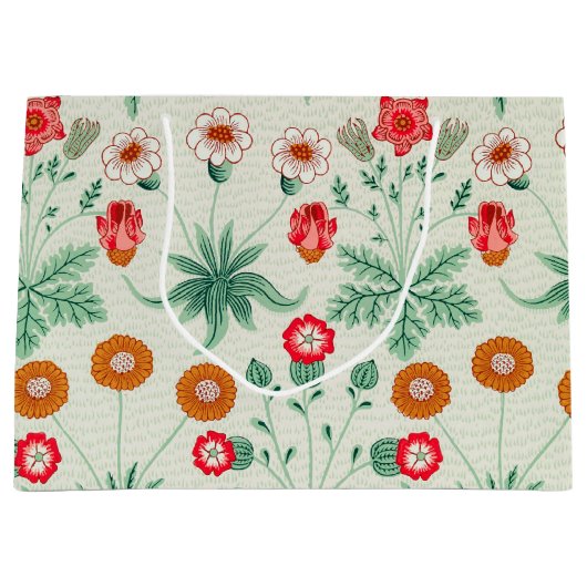 Daisy, William Morris große Geschenktasche Große Geschenktüte (Vorderseite)