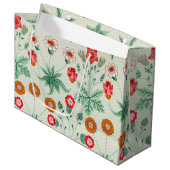 Daisy, William Morris große Geschenktasche Große Geschenktüte (Vorderseite Schrägansicht)