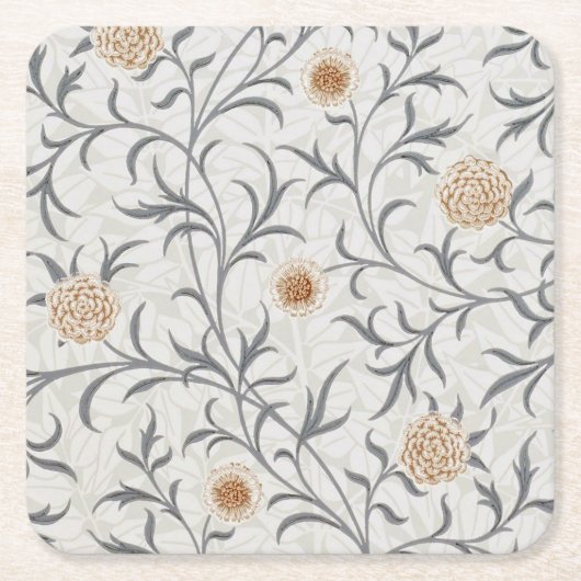 Daisy, William Morris Rechteckiger Pappuntersetzer (Vorderseite)