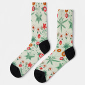 Daisy, William Morris Socken (Linkes Detail)