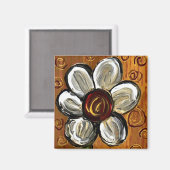 Daisy & Wirbel - Magnet (Vorderseite/Rückseite)