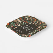 Daisy Woodland Animal Forest Baby Dusche Pappteller (Gewinkelt)