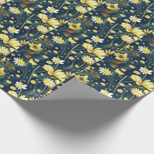 Daisy Wrapping Paper Geschenkpapier (Ecke)