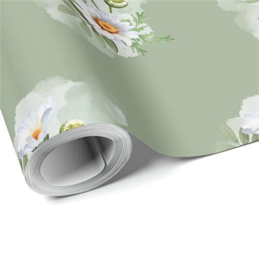 Daisy Wrapping Paper Geschenkpapier (Rolleneckpunkt)
