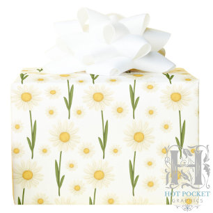 Daisy Wrapping Paper Geschenkpapier