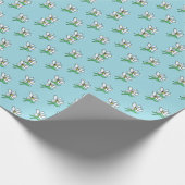 Daisy Wrapping Paper Geschenkpapier (Ecke)