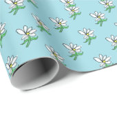 Daisy Wrapping Paper Geschenkpapier (Rolleneckpunkt)