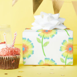 Daisy Wrapping Paper Geschenkpapier