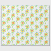 Daisy Wrapping Paper Geschenkpapier (Flach)