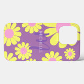 Daisy Yellow Lilac Case-Mate iPhone Hülle (Rückseite (Horizontal))