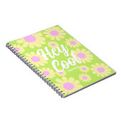 Daisy Yellow Limon Notizblock (Rechte Seite)