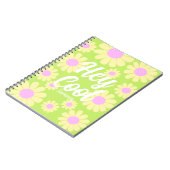 Daisy Yellow Limon Notizblock (Linke Seite)