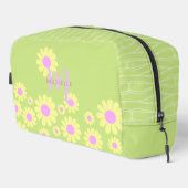 Daisy Yellow Limon Waschbeutel (Rechte Ecke)