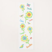 Daisy Yoga Mat Yogamatte (Vorderseite)