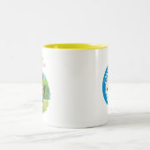 Daisy Zweifarbige Tasse (Mittel)