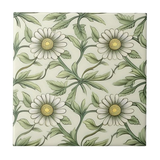 Daisychain-Keramikfliesen Fliese (Vorderseite)