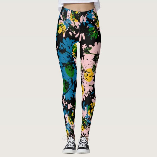 Daisyfayblu Leggings (Vorderseite)