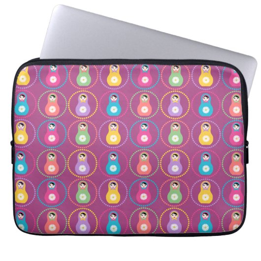 Daisyflower Laptopschutzhülle (Vorderseite)