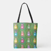 Daisyflower Matryoshka Tasche (Rückseite)