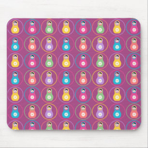 Daisyflower-Muster Mousepad