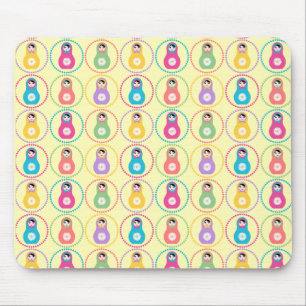 Daisyflower-Muster Mousepad